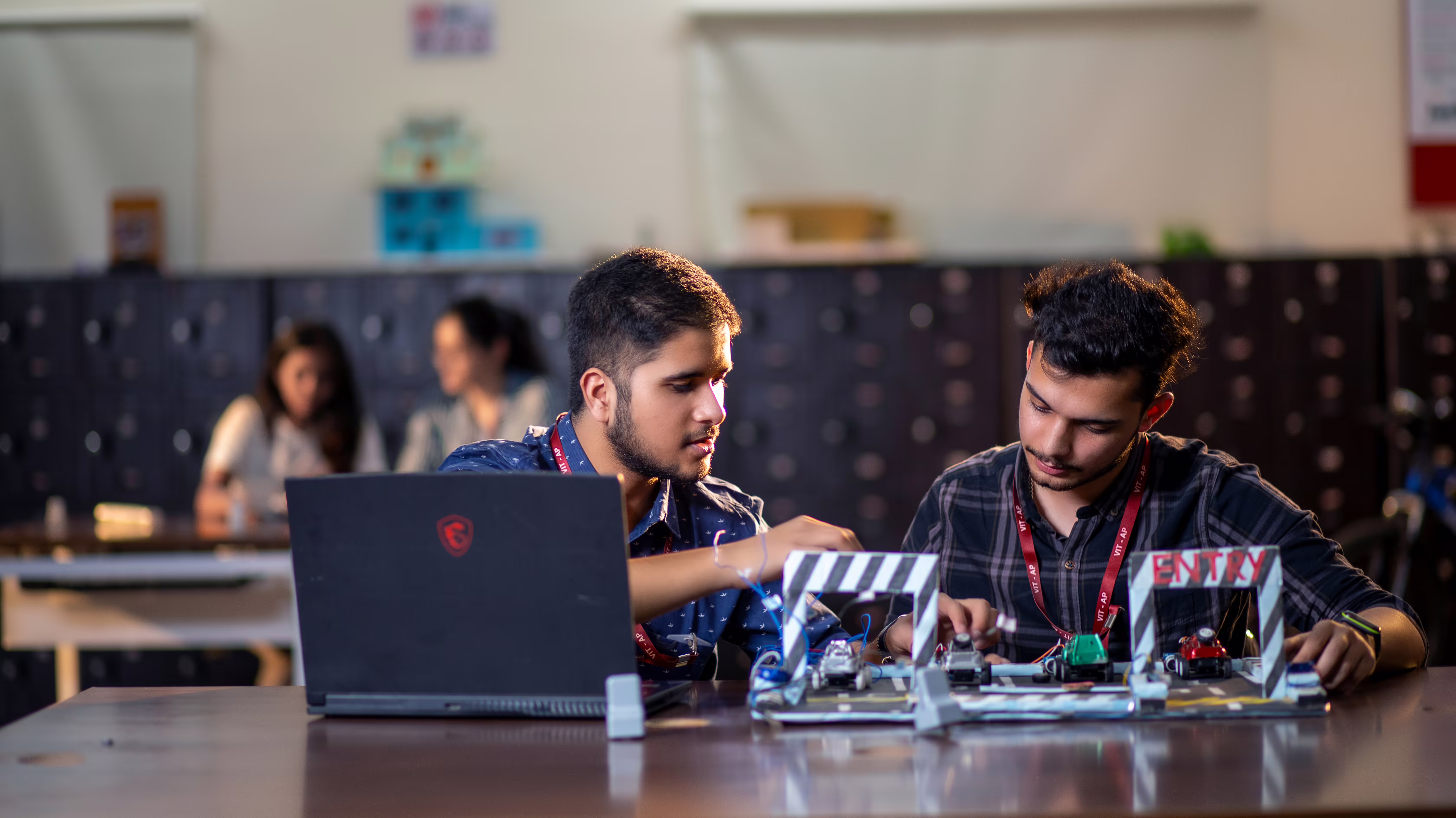 Prototype demonstration during engineering clinics